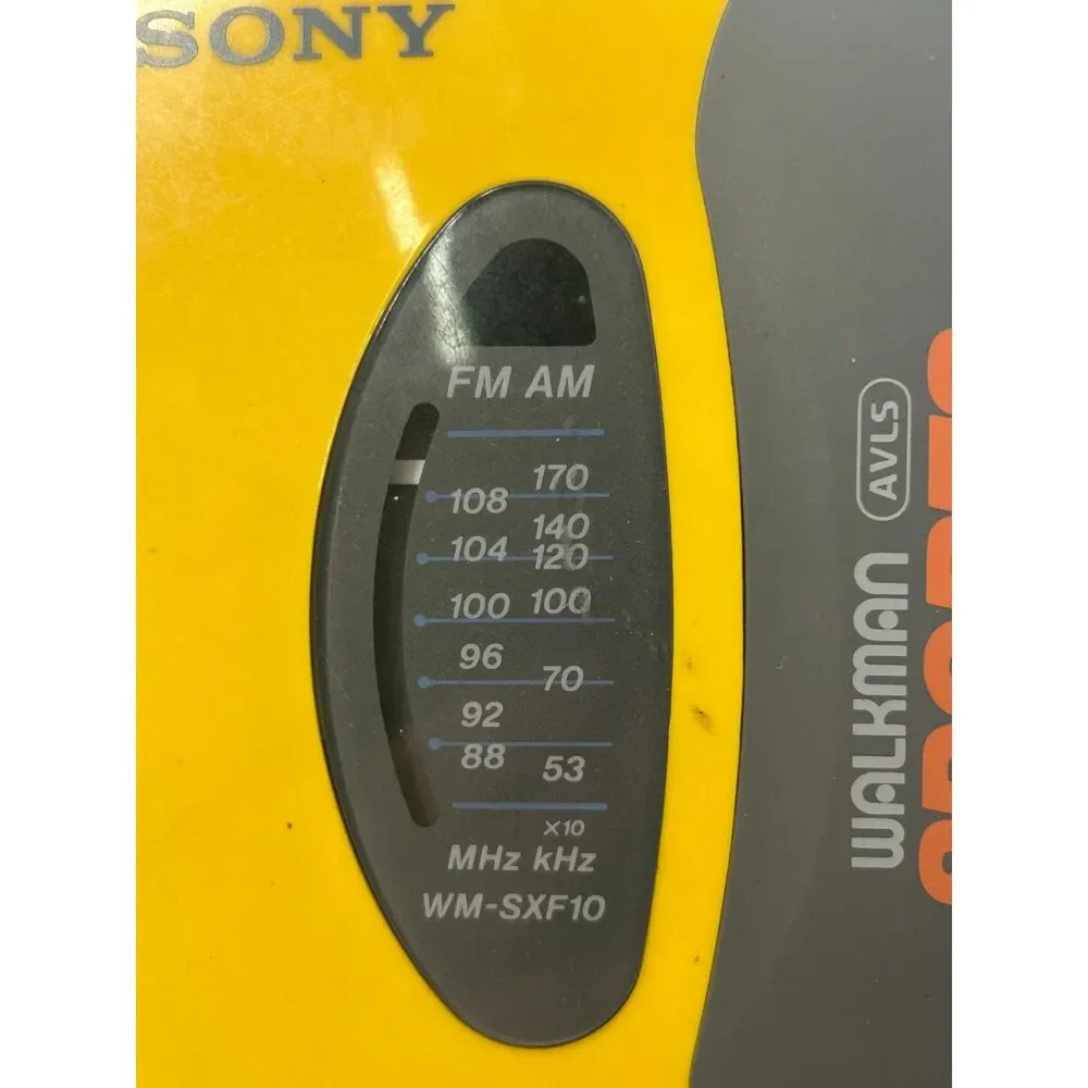 Sony WM-SXF10 WalkMan Sports Radio/Cassette Player Am Fm PARTS/REPAIR